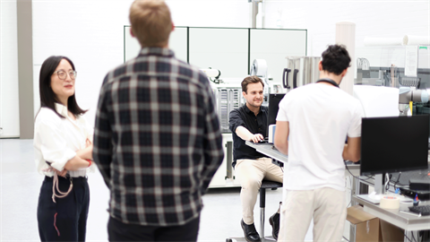 Photo of co-creation in the DALSA facility