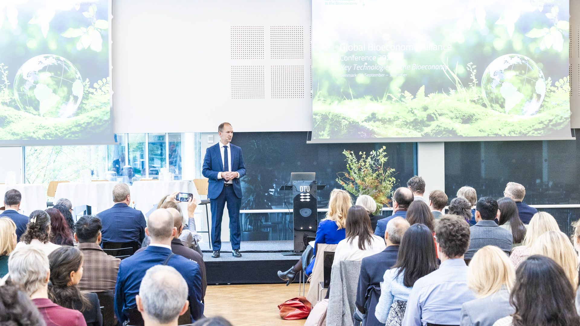 GBA first day - Danish Minister Jeppe Bruus